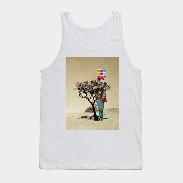 Rubik's tree Tank Top by mintchocollage